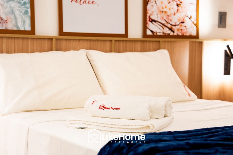 Lindo Flat mobiliado em Tambaú p/ 2 - LikeHome