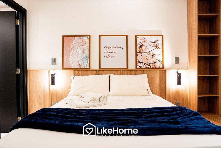 Lindo Flat mobiliado em Tambaú p/ 2 - LikeHome