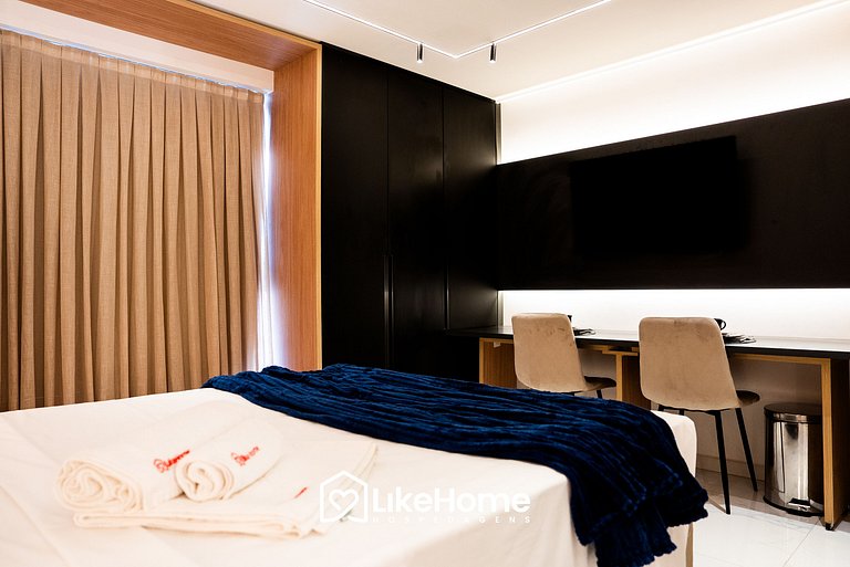 Lindo Flat mobiliado em Tambaú p/ 2 - LikeHome