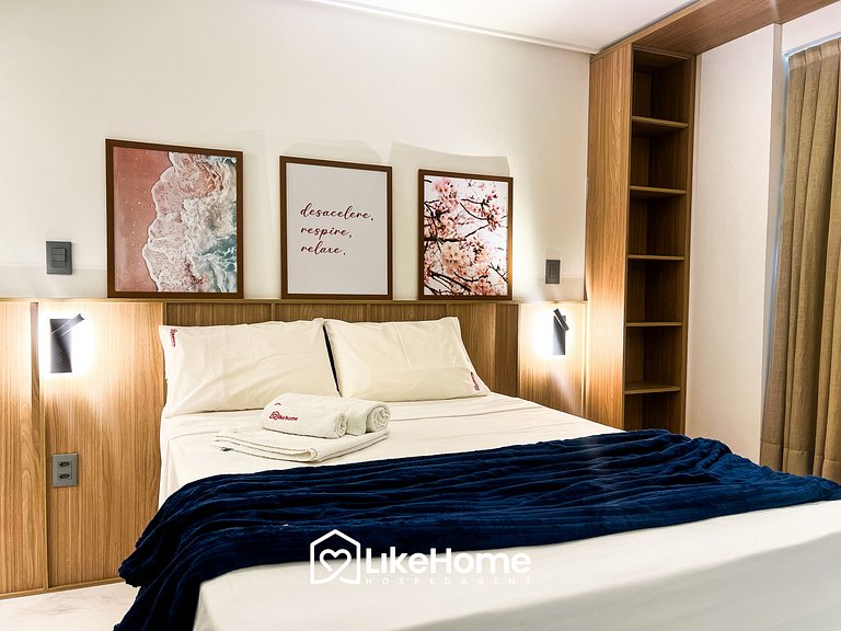 Lindo Flat mobiliado em Tambaú p/ 2 - LikeHome