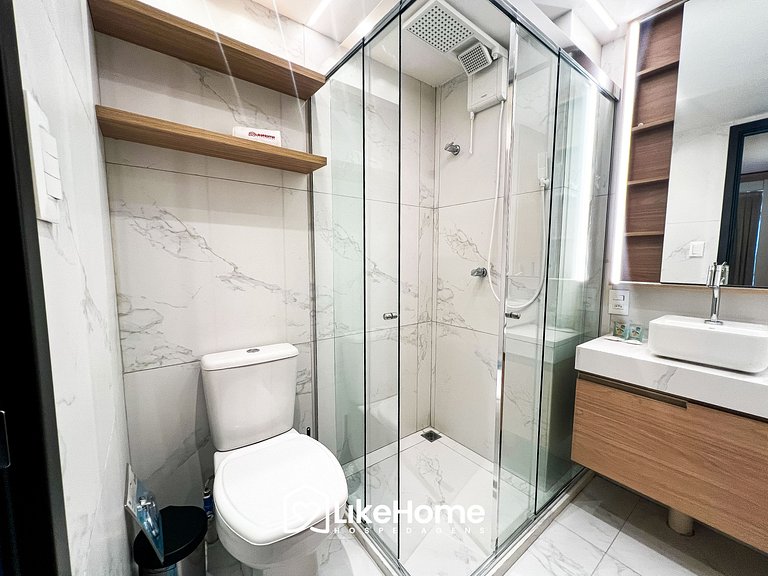 Lindo Flat mobiliado em Tambaú p/ 2 - LikeHome