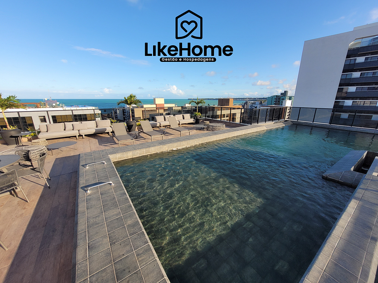 Aconchegante flat na praia de Tambaú - LikeHome