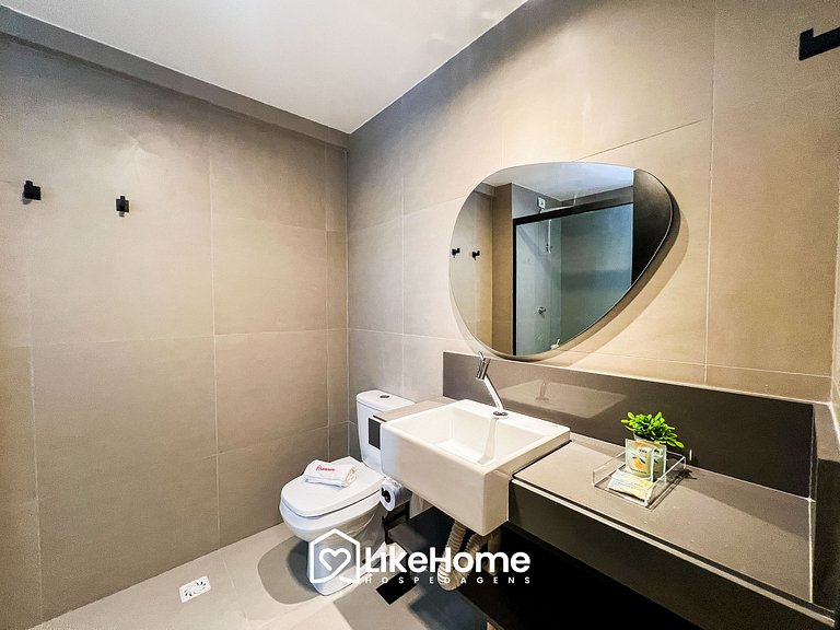 Aconchegante flat na praia de Tambaú - LikeHome