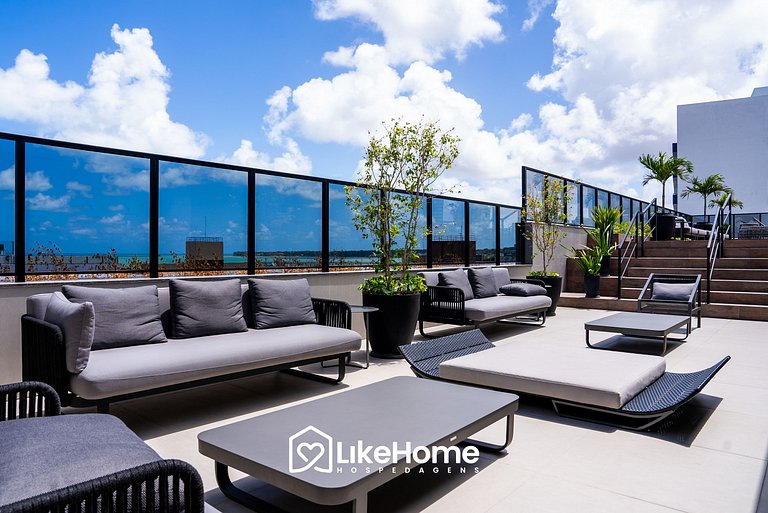 Flat completo na praia de Tambaú - LikeHome