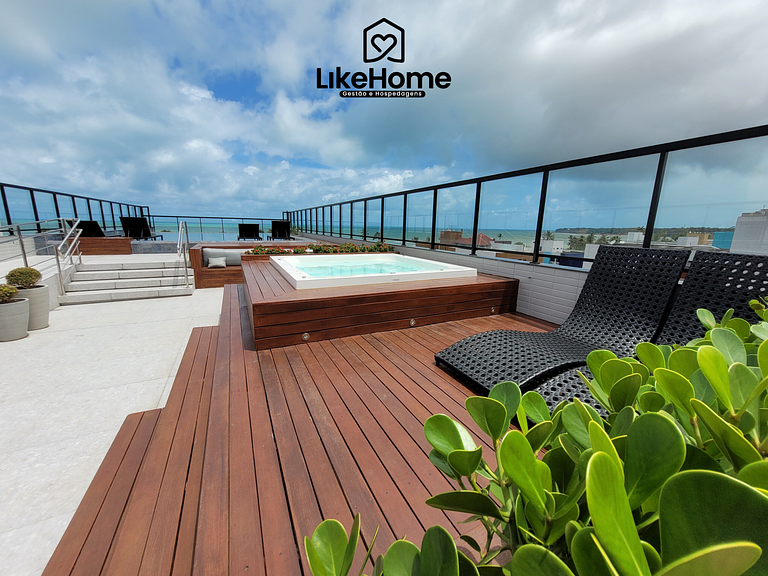 Flat em Cabo Branco à 350m da praia - LikeHome