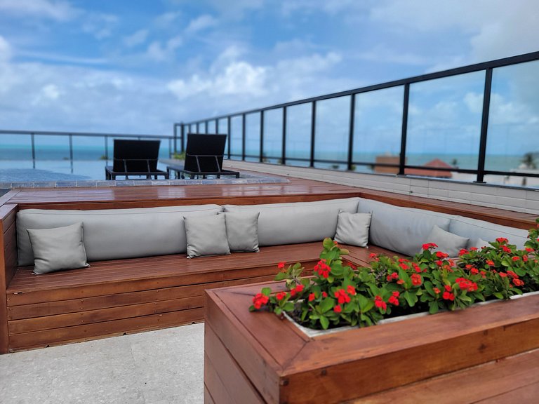 Flat Cabo Branco c/ jacuzzi no rooftop - LikeHome