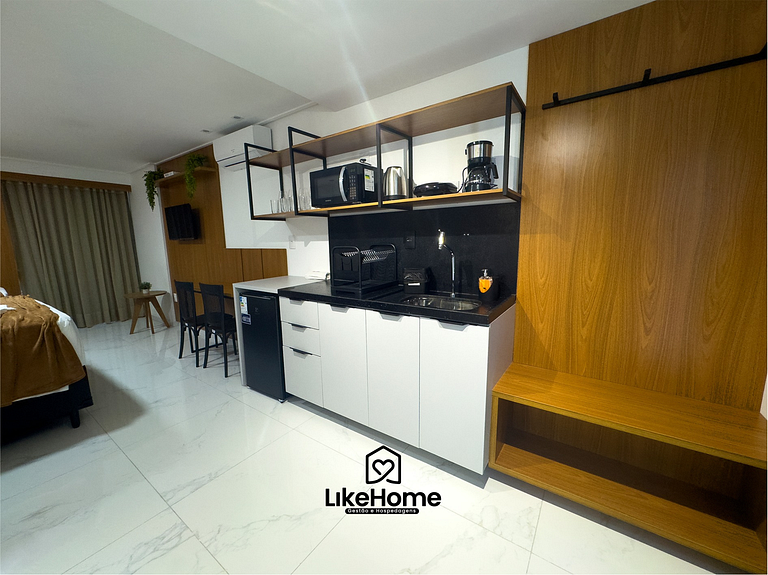 Flat completo em Tambaú c/ piscina p/ 3 - LikeHome