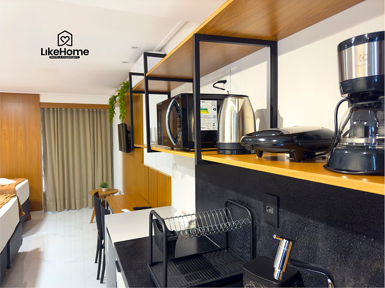 Flat completo em Tambaú c/ piscina p/ 3 - LikeHome