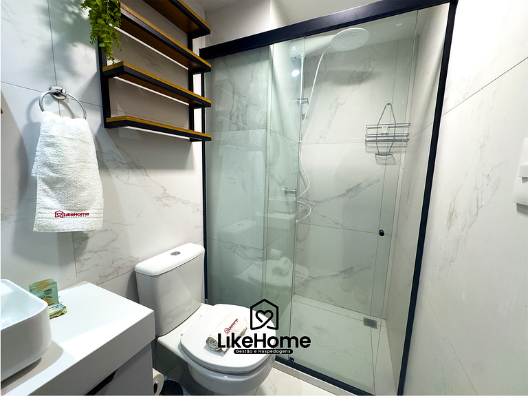 Flat completo em Tambaú c/ piscina p/ 3 - LikeHome