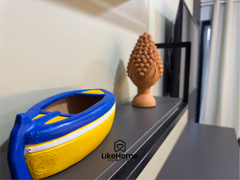Flat c/ varanda espaçoso Tambaú praia - LikeHome