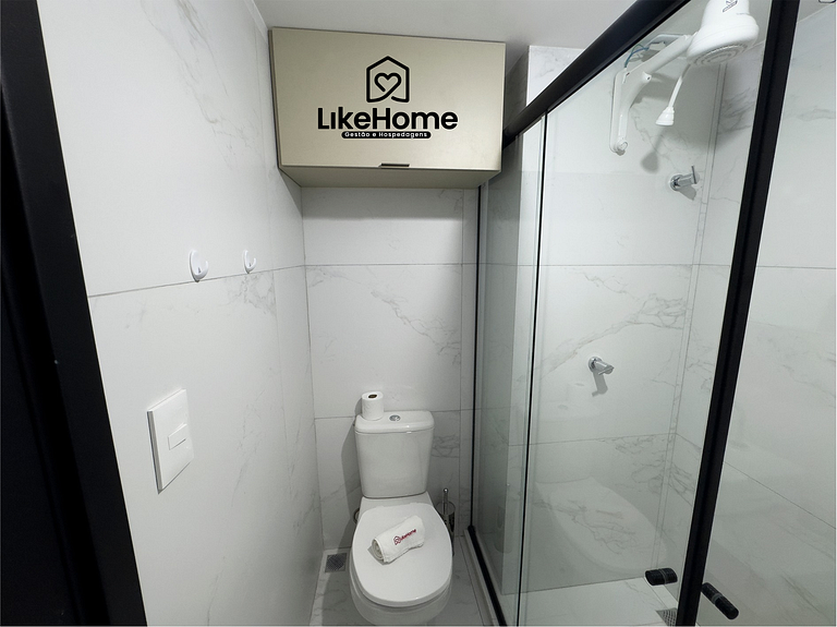 Flat c/ varanda espaçoso Tambaú praia - LikeHome