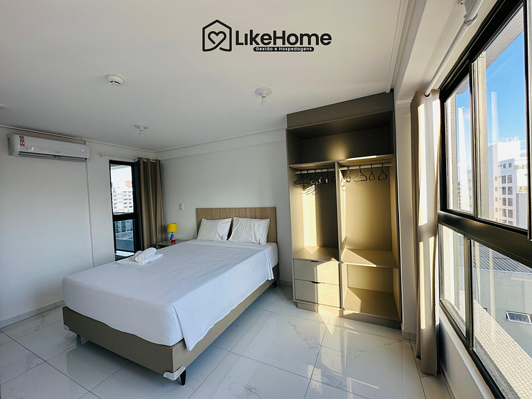 Flat família Tambáu c/ piscina rooftop - LikeHome