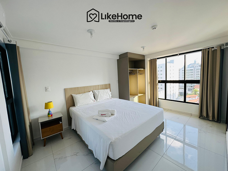 Flat família Tambáu c/ piscina rooftop - LikeHome