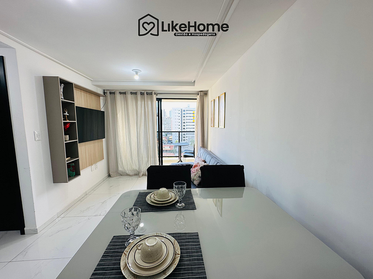 Flat família Tambáu c/ piscina rooftop - LikeHome
