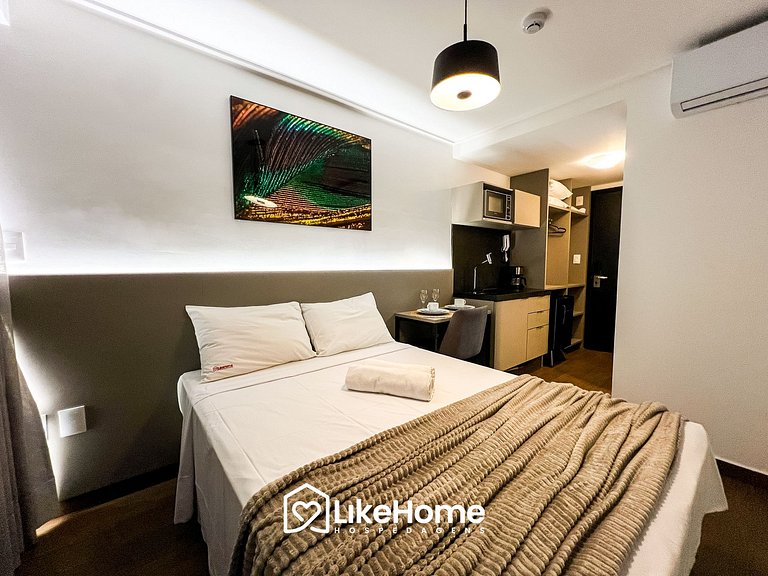 Charmoso e compacto flat em Tambaú - LikeHome