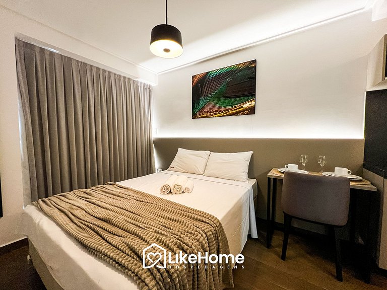 Charmoso e compacto flat em Tambaú - LikeHome