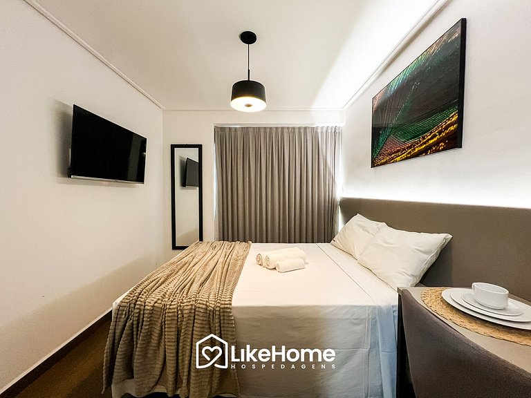 Charmoso e compacto flat em Tambaú - LikeHome