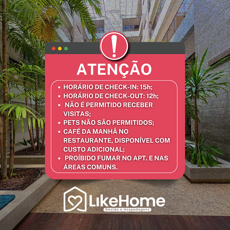 Summer Flat Tambaú - LikeHome Hospedagens