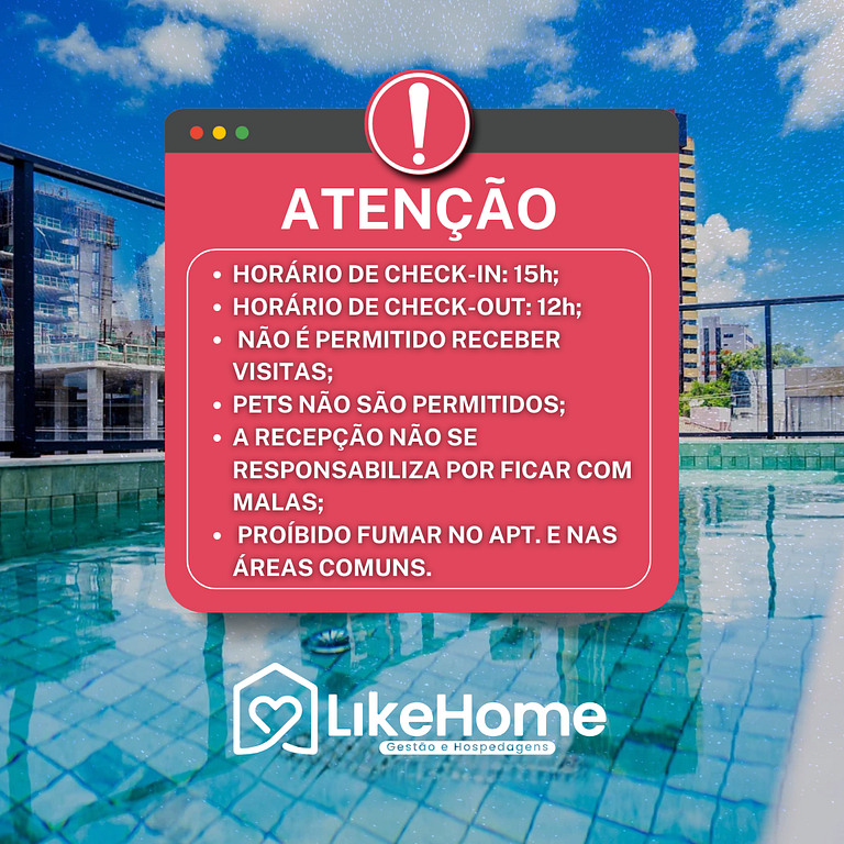 Estadia Moderna, Simple - LikeHome Hospedagens