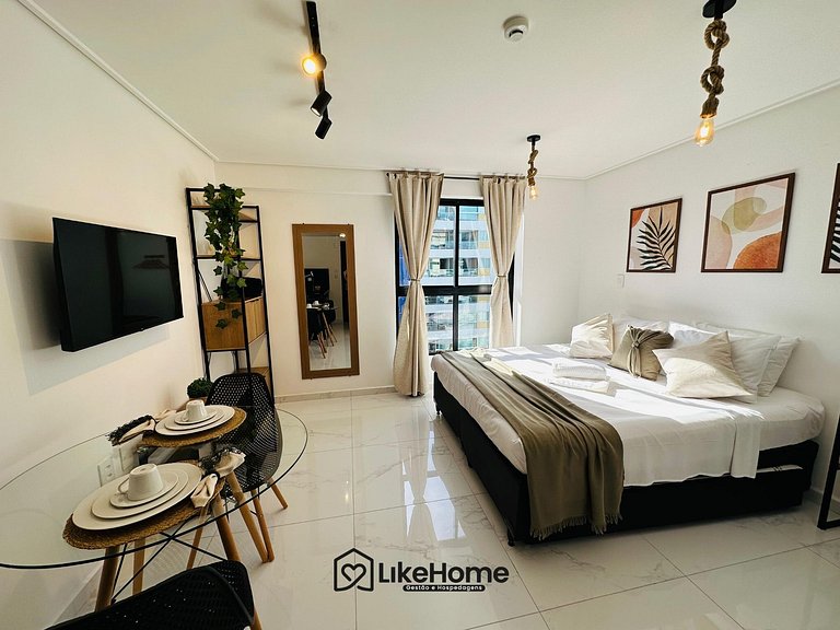 Flat em Tambaú c/ rooftop vista mar - LikeHome