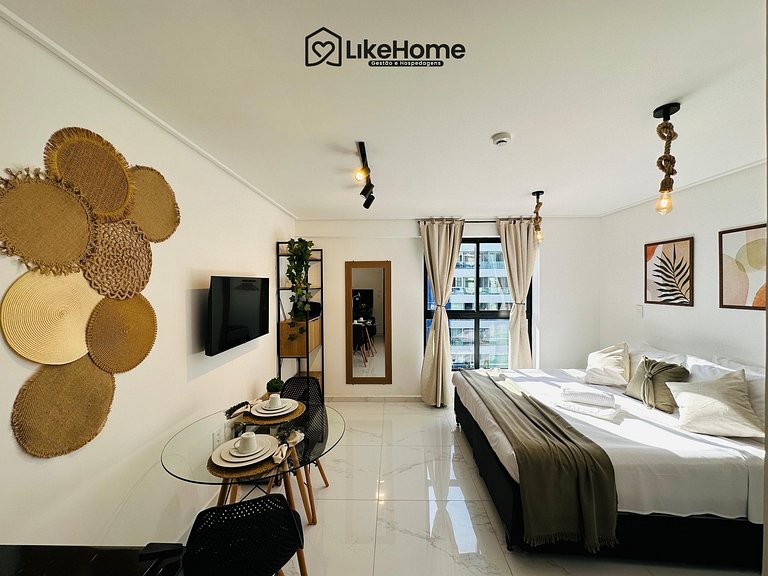 Flat em Tambaú c/ rooftop vista mar - LikeHome