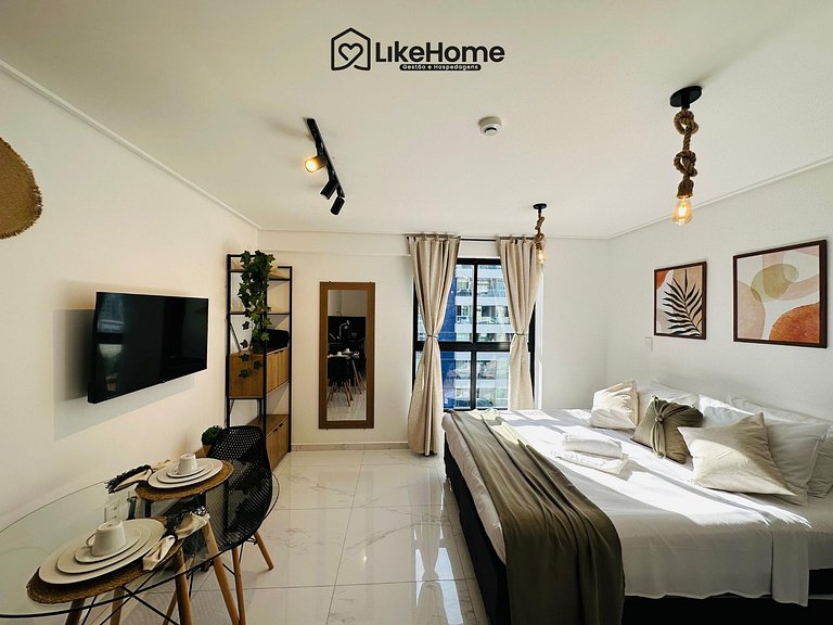 Flat em Tambaú c/ rooftop vista mar - LikeHome