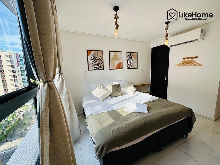 Flat em Tambaú c/ rooftop vista mar - LikeHome
