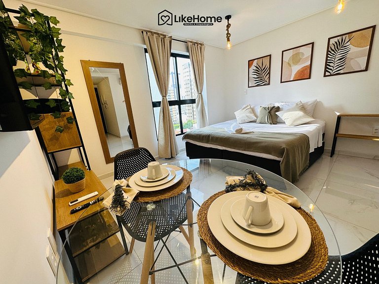 Flat em Tambaú c/ rooftop vista mar - LikeHome