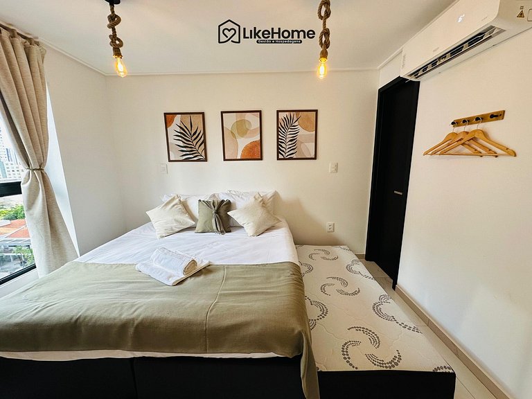 Flat em Tambaú c/ rooftop vista mar - LikeHome