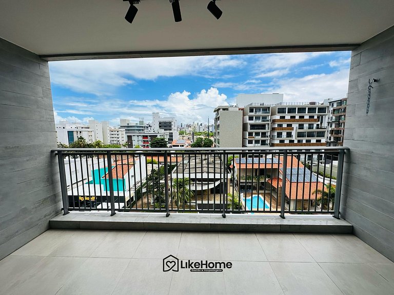 Flat no bessa c/ varanda e piscina - LikeHome