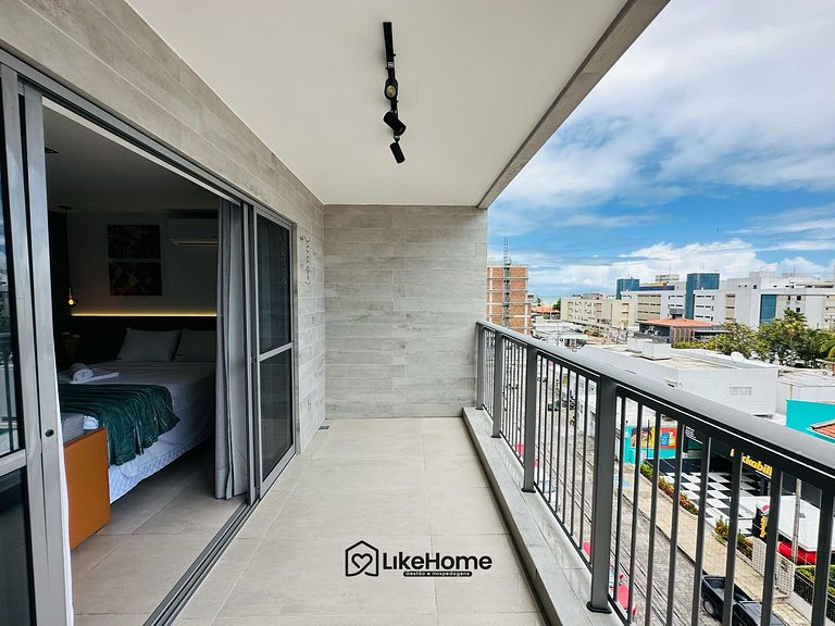 Flat no bessa c/ varanda e piscina - LikeHome