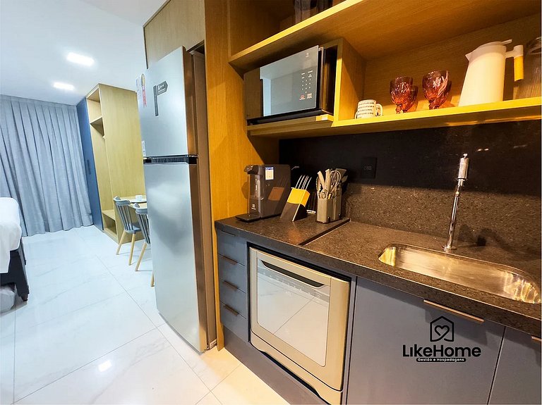 Flat em Tambaú espaçoso c/ varanda - LikeHome
