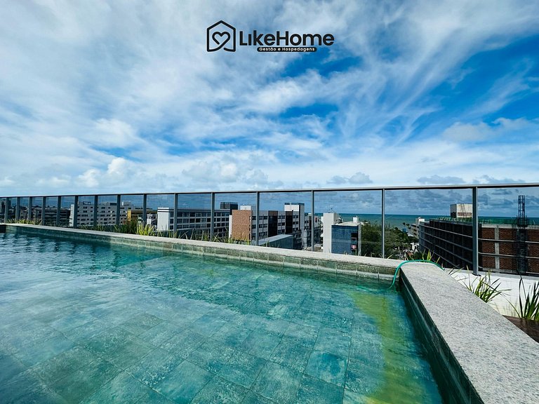 Flat no bessa c/ varanda e piscina - LikeHome