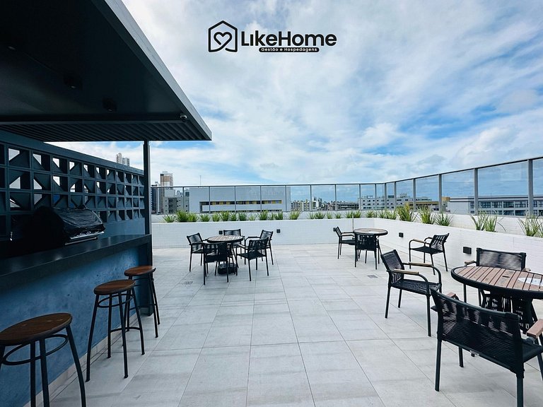 Flat no bessa c/ varanda e piscina - LikeHome