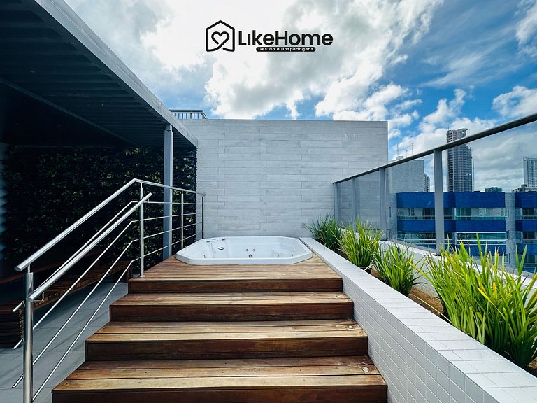 Flat no bessa c/ varanda e piscina - LikeHome