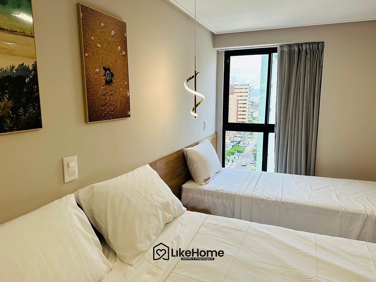 Deslumbrante Flat, Move - LikeHome Hospedagens