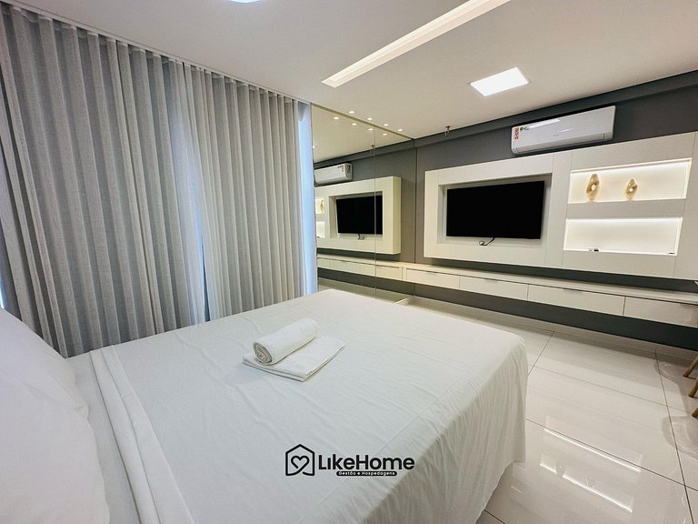 Lindo flat Tambaú c/ Cozinha Completa - LikeHome