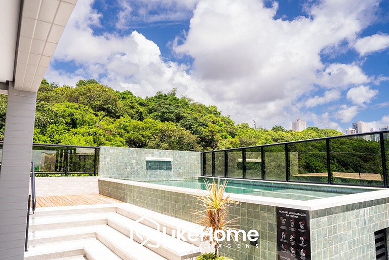 Flat Luxuoso, Mahalo - LikeHome Hospedagens