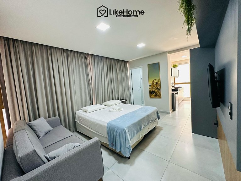 Flat espaçoso em Tambaú com vista - LikeHome