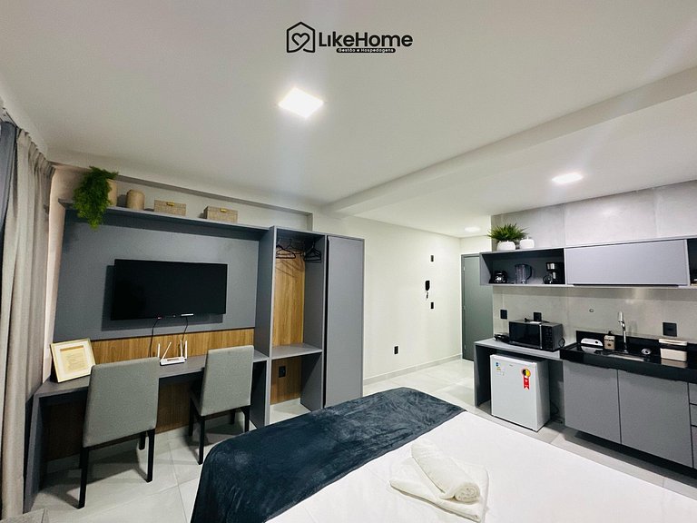 Lindo Flat em Tambaú - LikeHome Hospedagens