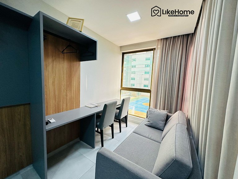 Flat em Tambaú espaçoso c/ vista - LikeHome