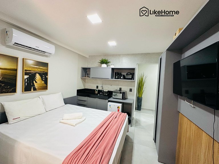 Flat em Tambaú espaçoso c/ vista - LikeHome