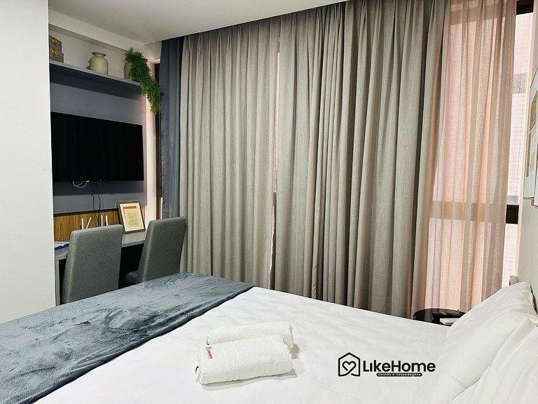 Flat confortável em Tambaú c/ piscina - LikeHome