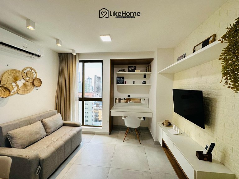 Encantador Flat Tambaú - LikeHome Hospedagens