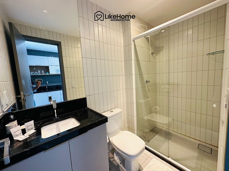 Agradável Flat, Simple - LikeHome Hospedagens