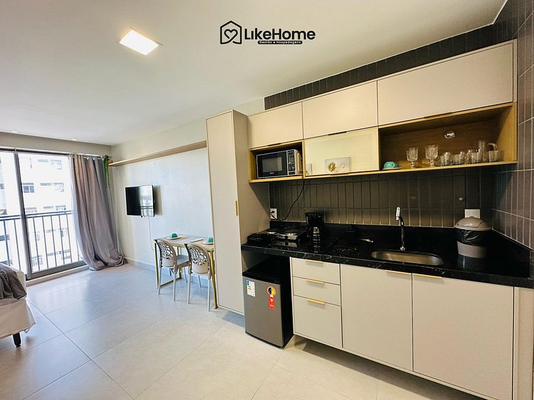 Agradável Flat, Simple - LikeHome Hospedagens