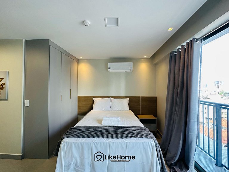 Agradável Flat, Simple - LikeHome Hospedagens