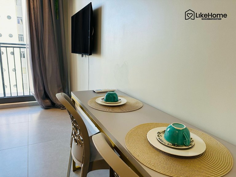 Agradável Flat, Simple - LikeHome Hospedagens