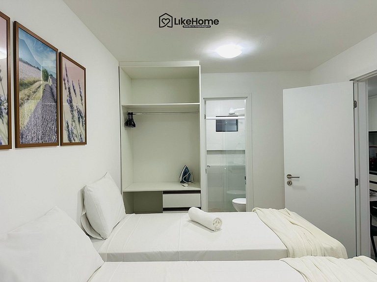 Flat Bessa c/ área externa - LikeHome Hospedagens