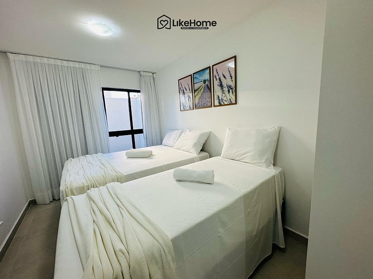 Flat Bessa c/ área externa - LikeHome Hospedagens